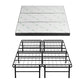 Aeliana Folding Bed with Mattress Queen Portable Foldable Guest Bed Bamboo Cover - Queen