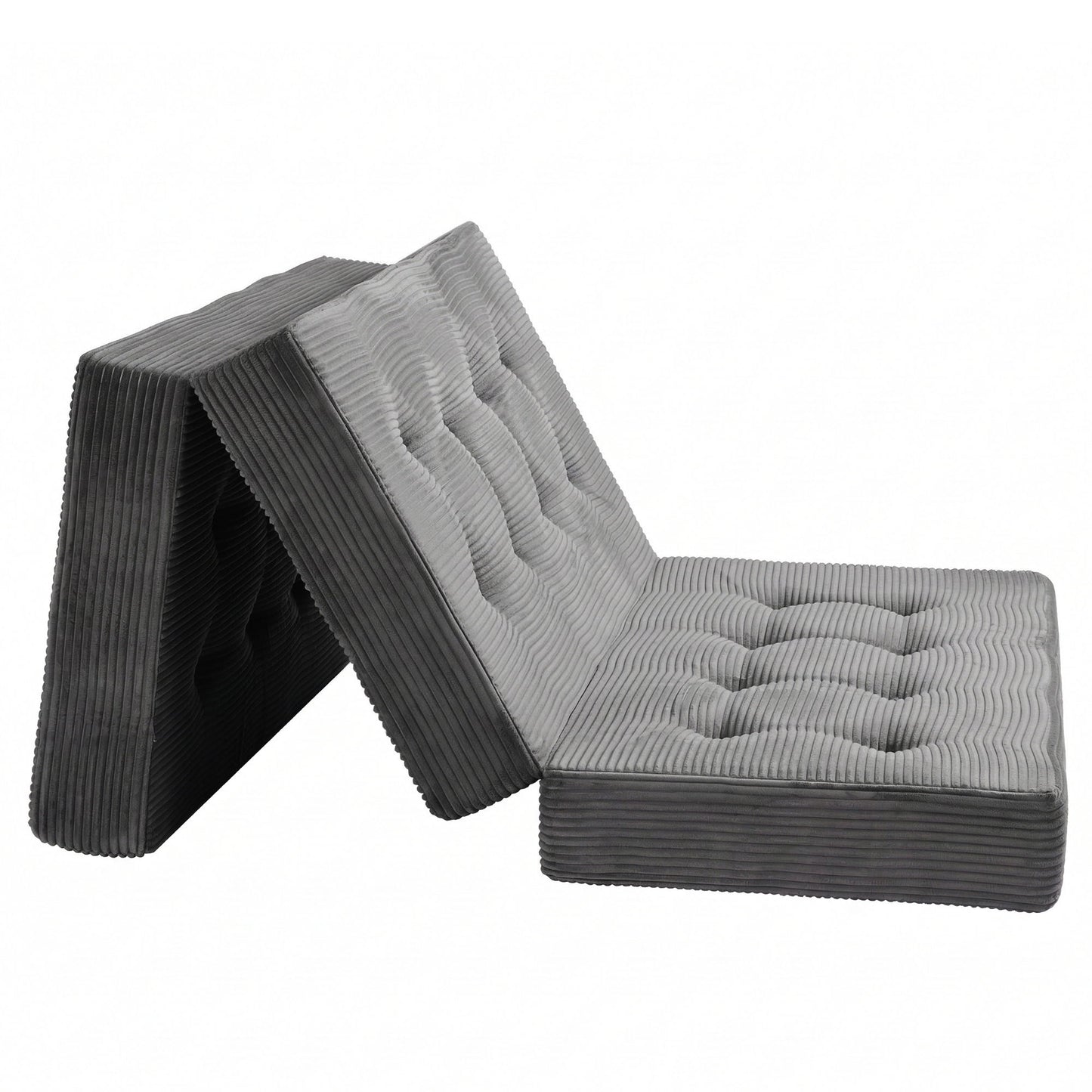 Varek Double Folding Mattress 15cm Foldable Foam Portable Guest Sofa Bed Camping Mat - Double