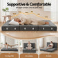 Varek Double Folding Mattress 15cm Foldable Foam Portable Guest Sofa Bed Camping Mat - Double
