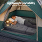 Varek Double Folding Mattress 15cm Foldable Foam Portable Guest Sofa Bed Camping Mat - Double