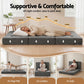Varek Single Folding Mattress 15cm Foldable Foam Portable Guest Sofa Bed Camping Mat - Single