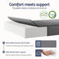 Amabel Foldable Mattress Folding Sofa Bed Trifold Sleeping Camping Cushion Mat