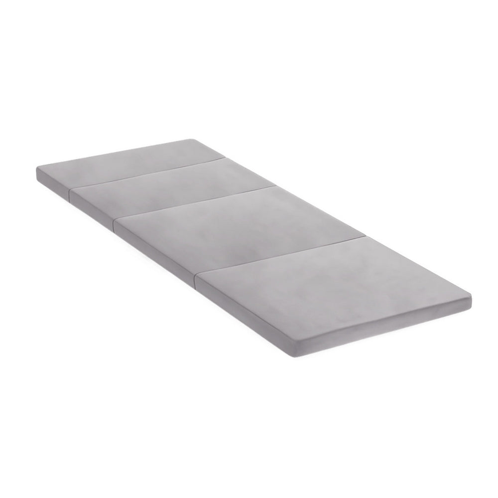 Cerelia Foldable Mattress Folding Sofa Bed 4-fold Sleeping Camping Cushion Mat