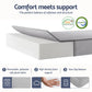Cerelia Foldable Mattress Folding Sofa Bed 4-fold Sleeping Camping Cushion Mat
