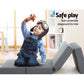 Andrew 12cm Folding Mattress Camping Foldable Portable Mattress Floor Bed - Single