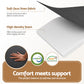Andrew 12cm Folding Mattress Camping Foldable Portable Mattress Floor Bed - Queen