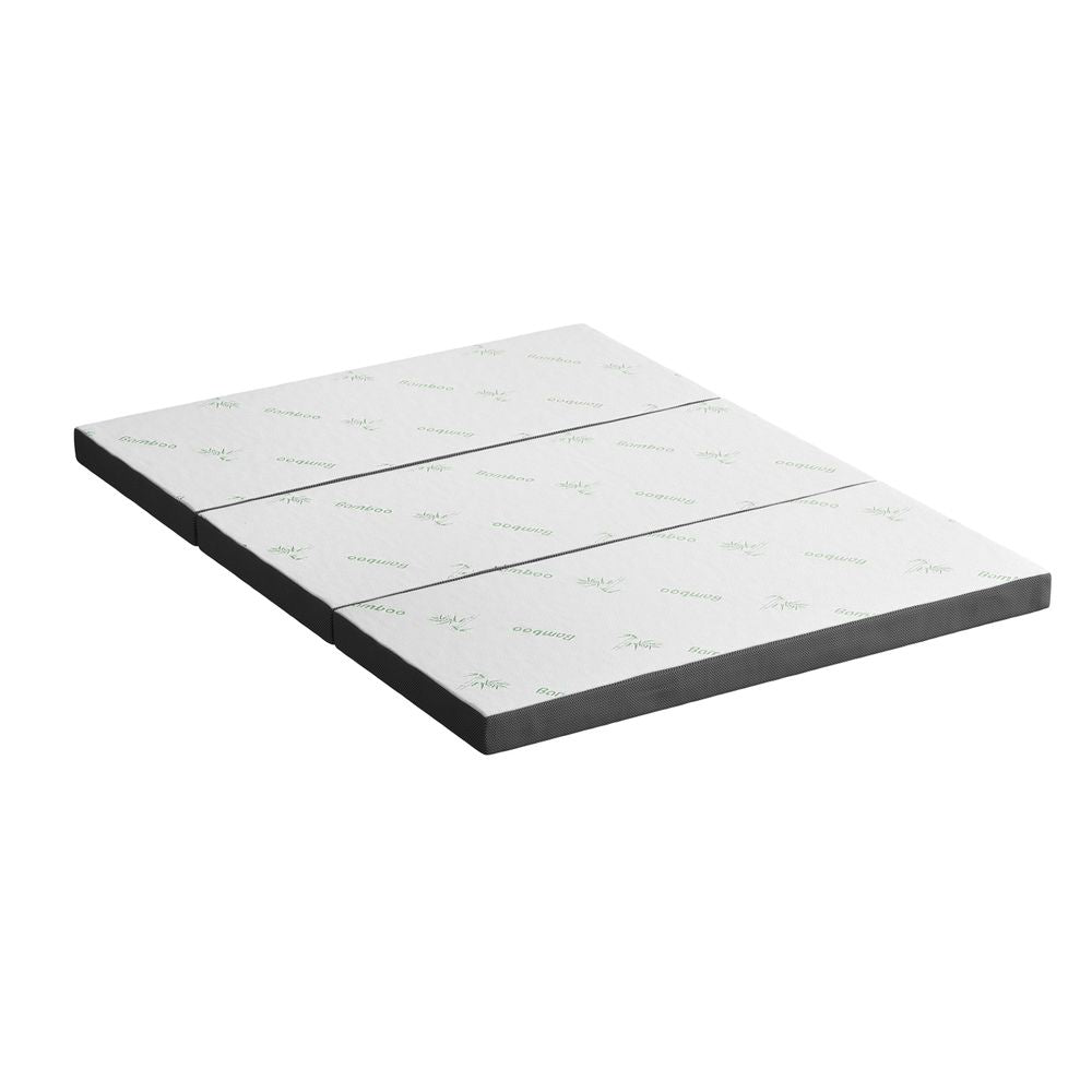 Jessalyn Foldable Mattress Folding Foam Mattresses Bamboo Queen - Queen