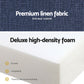 Natalie 10cm Foldable Mattress Folding Portable Bed Floor Mat Camping Single - Single