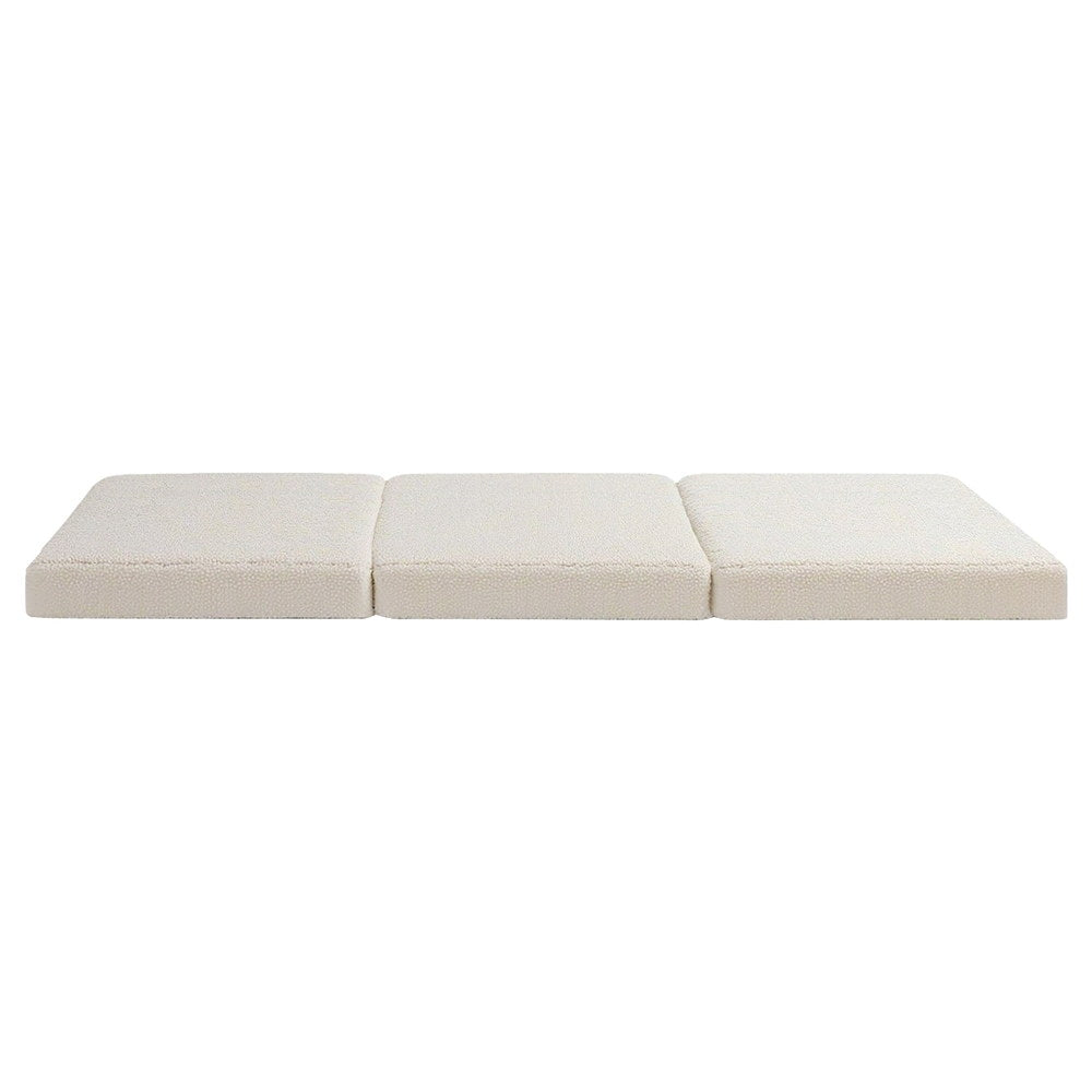 Meliora Foldable Mattress Fleece Portable 3-fold Folding Foam Mattresses