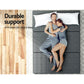 Natalie 10cm Foldable Mattress Folding Portable Bed Camping Mat Queen - Queen