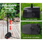 Solar Pond Pump Pool Fountain Battery Garden Outdoor Submersible Kit 4FT