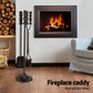 Fireplace Tool Set Fire Place Tools Poker Brush Shovel Stand Tongs