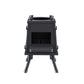 Grillz Fire Pit BBQ Portable Outdoor Fireplace Metal Camping Stove for Boiling Water, BBQ, Picnics