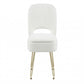 Storage Ottoman Vanity Stool Foot Stool Folding Back - White