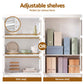 Emmett Buffet Sideboard 180cm Hutch Storage Cabinet Kitchen Drawer Door - White