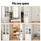 Emmett Buffet Sideboard 180cm Hutch Storage Cabinet Kitchen Drawer Door - White