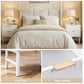 Montreal Bedside Tables with 2 Drawers - White