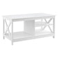 Ionas Coffee Table Storage Shelf - White