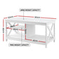 Ionas Coffee Table Storage Shelf - White
