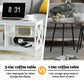 Ionas Coffee Table Storage Shelf - White