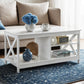 Ionas Coffee Table Storage Shelf - White