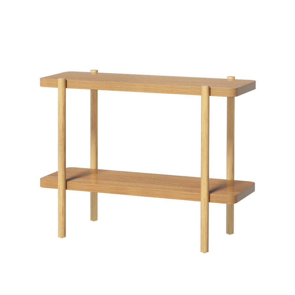 92cm 2-Tier Console Table - Pine