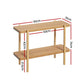 92cm 2-Tier Console Table - Pine