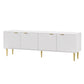 Emily 180cm TV Cabinet Entertainment Unit Stand Storage - White