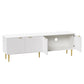 Emily 180cm TV Cabinet Entertainment Unit Stand Storage - White