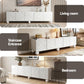 Zelia 200cm TV Unit Entertainment Unit Storage Cabinet - White