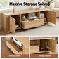 Rafferty 180cm 180cm TV Unit Entertainment Unit Storage Drawer Cabinet - Pine