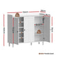Artiss Shoe Rack Cabinet Storage Cupboard Adjustable Shelf White