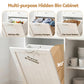 Orson Buffet Sideboard Cabinet Kitchen Tilt Out Bin Holder Storage Cupboard - White
