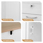 Orson Buffet Sideboard Cabinet Kitchen Tilt Out Bin Holder Storage Cupboard - White