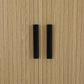 Varian Wooden Buffet Sideboard Cupboard Cabinet Sliding Doors Pantry Storage - Pine