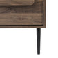 Shawn Wooden Bedside Tables with 2 Drawers - Walnut