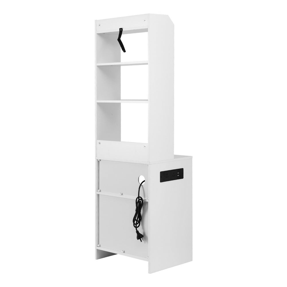 Estevan Wooden Bedside Tables - White