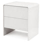 Granby Bedside Table with 2 Drawers - Beige