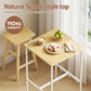 Bar Table Counter Height Kitchen High Dining Desk Pub 60x92cm Modern Pine