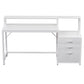 Artiss Computer Desk Home Office Study Table Desks w/Drawers Open Shelf White 160CM