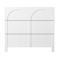 Artiss 3 Chest of Drawers Lowboy Dresser Cabinet White