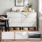 Artiss 6 Chest of Drawers Dresser Cabinet Beige