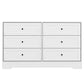 Artiss 6 Chest of Drawers - White