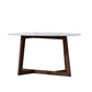 Ilarion Coffee Table Oval Marble Effect