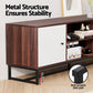 Delphine 150cm TV Unit 150cm Storage Shelves - White