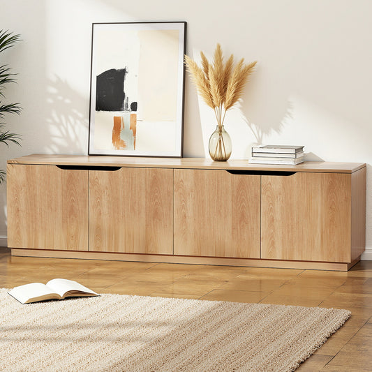 Kestrel 180cm TV Unit Entertainment Unit Storage Cabinet - Pine