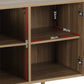 Lorcan Rattan Buffet Sideboard 2 Doors - Dark Oak