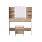 Dressing Table Set Stool 10 Led Bulbs - Wood