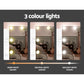 Dressing Table LED Makeup Mirror Stool Set 10 Bulbs Vanity Desk White