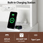 Dressing Table Vanity Desk LED Charging Station - White